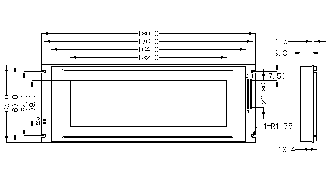 SMG24064B˜ʈDcҺ@ʾģK(LCM)ʾDƬ